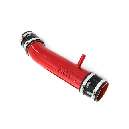 Hps Performance Air Intake Post MAF Aluminum Tube, Red 27-710R