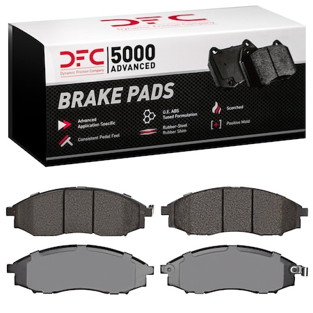 Dfc 5000 Advanced, Disc Brake Pad Set,  1551-0830-00