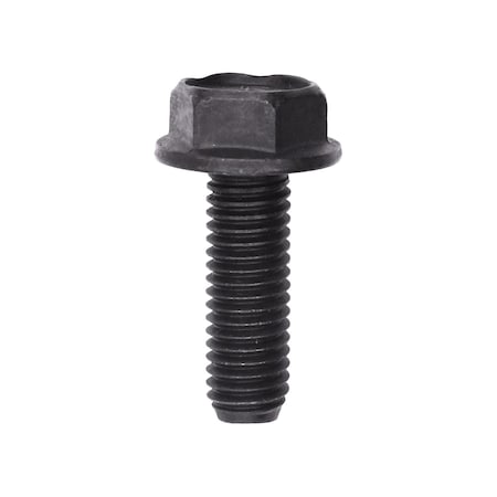 Auveco M8-1.25 x 25mm Metric Hex Flange Head Screw - Phosphate, 25PK 11639