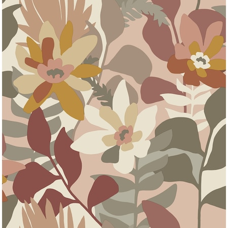 A-Street Prints Koko Rose Floral Wallpaper 4014-26455
