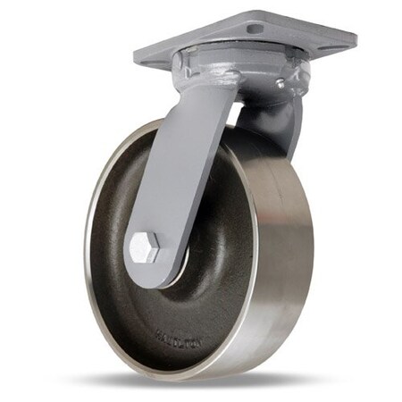 Hamilton Super Endurance Swivel Caster, 10" x 3" Forged Steel Wheel, 3/4" Precision Tapered Roller Bearings S-SEC-13FST
