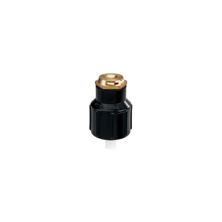Orbit Shrub Sprinkler Head with Nozzle, 1/2 in Connection, FNPT, Plastic Black 54039D