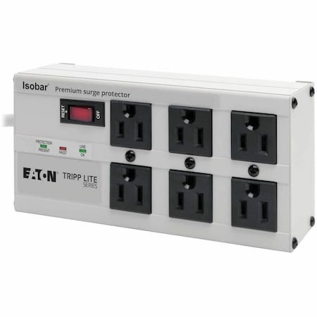 Tripp Lite 6-Outlet Isobar Premium Surge Suppressor ISOBAR-6