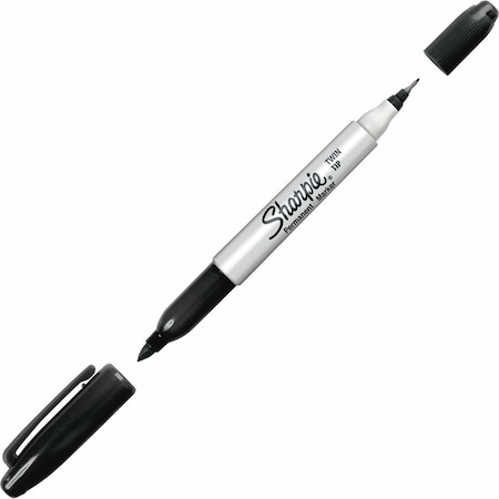 Sharpie Black Permanent Marker, 12 PK 32001B