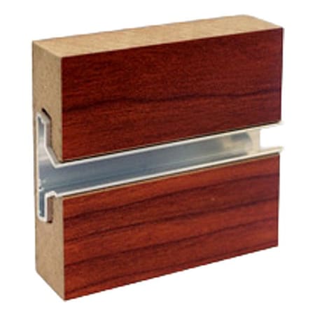 Specialty Store Services Slatwall Panel, Cherry, 4 ft H, 8 ft W 90144CH