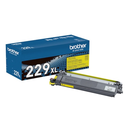 Brother High Yield Yellow Toner Cartridge 2,300 Yield TN229XLY