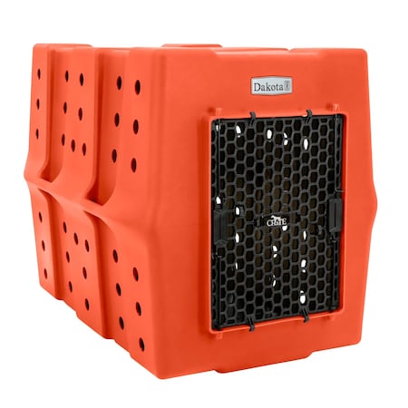 Dakota 283 CRaTE - Canine Rough and Tough Economy Kennel - X-Large - Orange D2-CRATE-XL-ORA