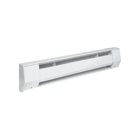 King Electric Baseboard Heater, 750W, 120V, 36inL, White 3K1207BW