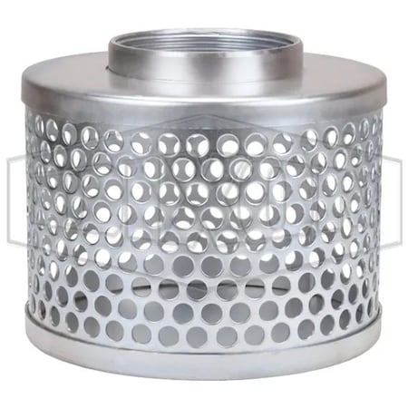 Dixon Standard Round Hole Suction Strainer, 2-1/2 in, Steel, Domestic RHS30