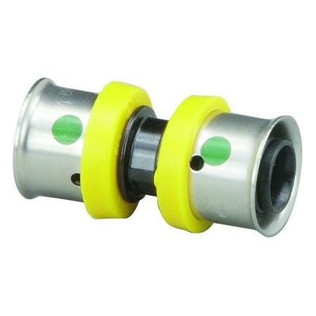Viega Pureflow Press Coupling P1 1.5 P2 1 Polymer 49358