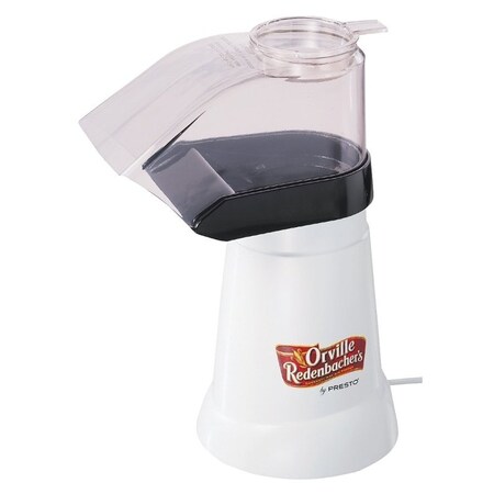 National Presto Orville Redenbacher's Series Popcorn Popper, 4 oz Kernel, 1475 W, White 04821