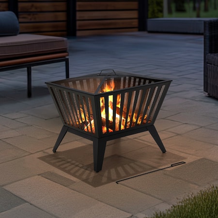 Sunjoy 28in Shelton Firepit A301055720