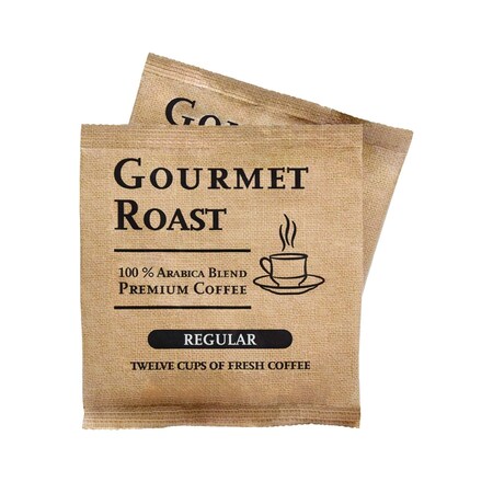 Diplomat Coffee Reg Coffee Gourmet Roast 100% Arabica 12 Cup 100cs, 100PK C-CF-GR-12R-100