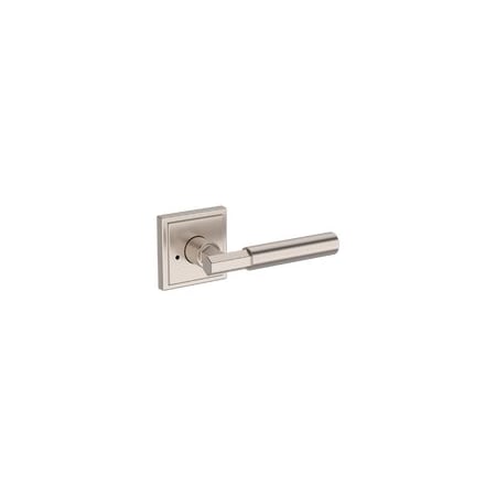 Baldwin Residential Door Levers Privacy Right Hand Satin Nickel PVRIDSSR150