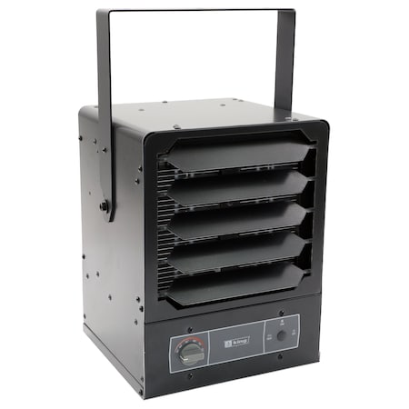 King Electric KBP Series 2 Unit Heater w/ SP Thermostat & Mounting Bracket, 120V, 2850W, 1 Phase KBP1230-1-S2-MB-T