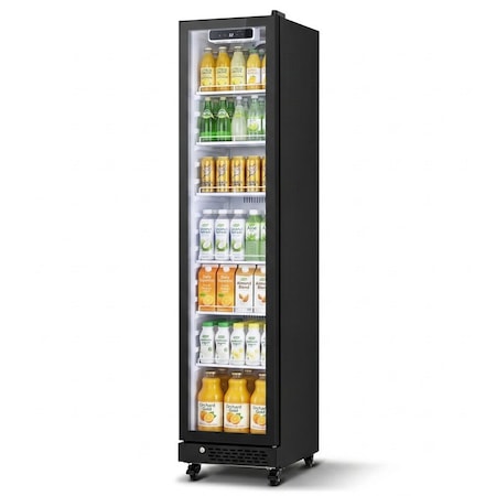 Yeego 16.93 inch Commercial Freestanding Display Beverage Refrigerator Cooler YG-SC-230FC-ZO