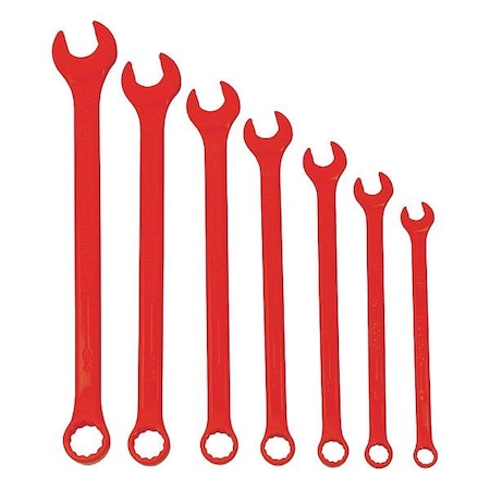 Williams Combination Wrench Set, 3/4" L, Steel, SAE JHWWS1170RSC