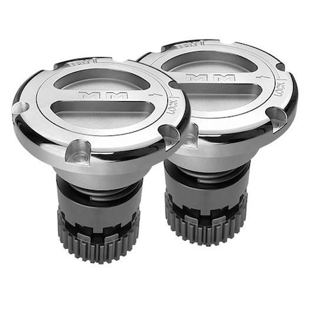 Milemarker Premium Locking Hub, , Set Of 2, 2PK 549