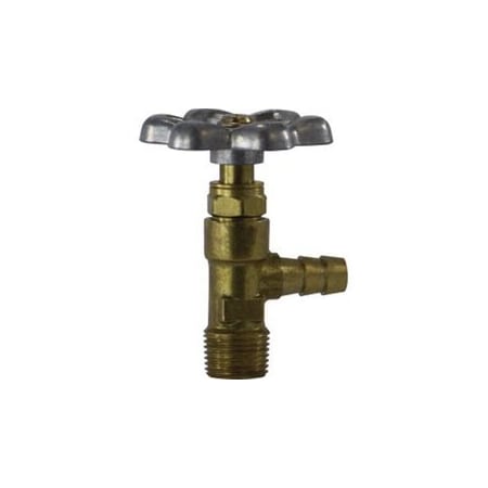 Midland Industries VALVE TRK 5/8 X 3/8IN HOSE BARBED X MIP 46451