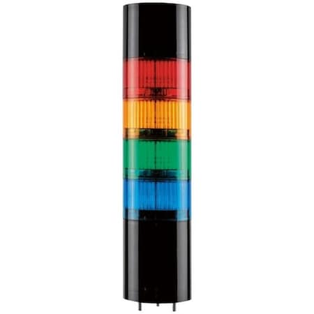 Murrelektronik Tower Light Assembly, 21.6 to 26.4V, 70 mm Dia., 334 mm Height 4000-76702-6531000