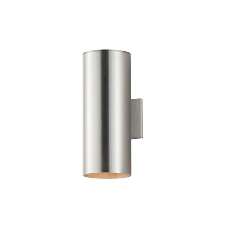 Maxim Outpost 2-Light 6W X 15"H Outdoor Wall Sconce" 26108AL