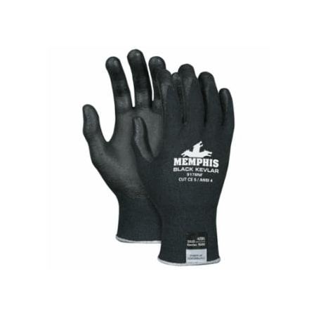 Mcr Safety 9178NF Cut Protection Gloves, X-Large, Black, 12PK 127-9178NFXL