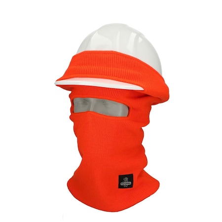Refrigiwear Hard Hat Face Mask, Acrylic Knit 0067RHVOOSA