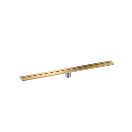 Axor Drains Wall Installation 35 7/16" in Brushed Gold Optic 42527251