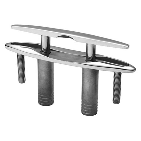 Whitecap 6 in. 316 Stainless Steel Pull Up Cleat WHC6709CBLUE