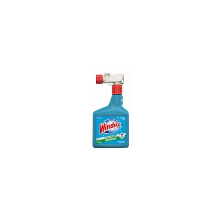 Windex Glass Cleaner, 32 oz Bottle, Liquid, Characteristic, Clear 10122