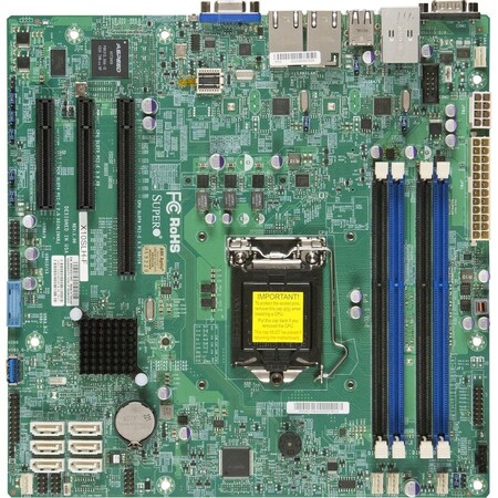 Supermicro X10SLH-F-O LGA1150/Intel C226 PCH/DDR3/SATA3&USB3.0/V&2GbE/MicroATX MBD-X10SLH-F-O