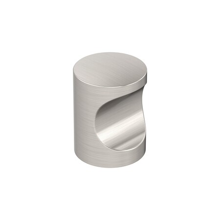 Amerock Whistle 11/16 inch (18mm) Diameter Satin Nickel Cabinet Knob, 10PK 10VMP37026G10