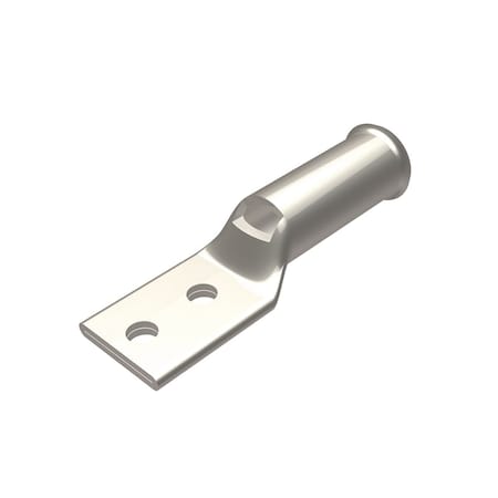 Burndy Two-Hole Compression Lug, 350 kcmil Max, Long Barrel, Copper, Blue YAZ342TC38FXB