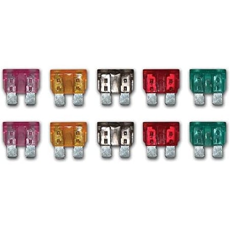 Battery Doctor Midblade Fuse 10 Pack Assortment 24403
