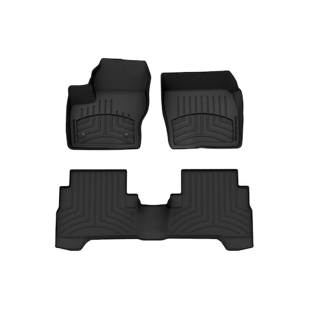 Weathertech Black, Front and Rear FloorLiner HP 44445-1-2IM