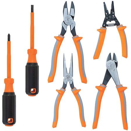 Klein Tools 1000V Insulated Tool Set, 6-Piece 9418R