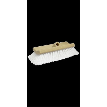 Overtime 10 in. Big Boat Bi-Level Brush Coarse - White - 10in. OV3567092