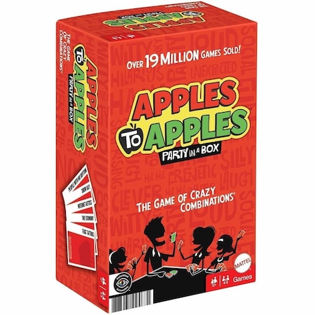 Mattel Apples To Apples Card Game Multicolored CJB31
