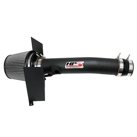 Hps Performance Air Intake Kit with Heat Shield, Black,  827-583WB