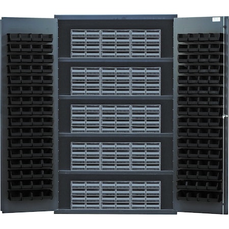 Quantum Storage Systems SPECIALTY CABINET W/15 QICS & 128 BINS QSC-QIC83BK