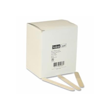 First Aid Only Tongue Depressor, 6 in L, Wood, 500 per Box 579-25-900-003