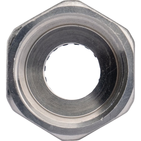 Quickfitting 1/2'' Push-to-Connect x 3/4'' FNPT Stainless Steel Reducing Female Adapter SS842FR