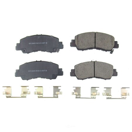 Powerstop Power Stop - Front Z17 Low-Dust Ceramic Brake Pads with Hardware 17-2178