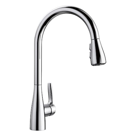 Blanco Atura Pull Down 1.5 gpm, Chrome 442207