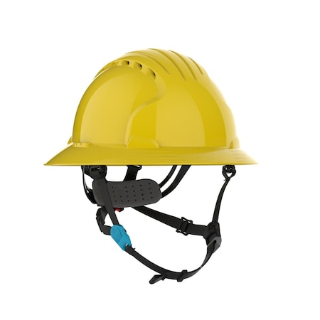 Pip HardHat, FullBrim, JSPEvolution, Yellow 280-EV6262V-CH-20