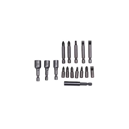 Century Drill & Tool 16 Piece Screwdriving Bit Set 69016