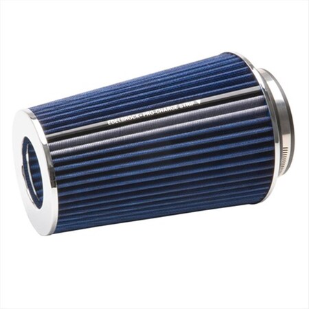 Strike3 43693 Air Filter - Chrome, Blue ST739838