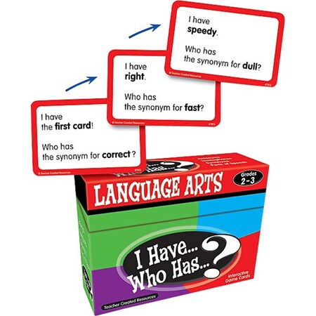 Teacher Created Resources I Have Who Has Game, Grades 2-3, ClassPlay TCR7813