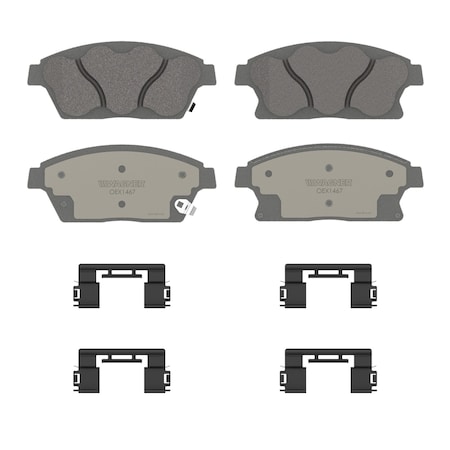 Wagner Brake OEX Front Disc Brake Pad Set Premium Ceramic,  OEX1467