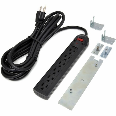 Ergotron Power Strip 6 Outlet 125VAC 97-711